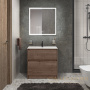 тумба под раковину belbagno kraft 39 kraft39-700/390-2c-pia-rt 70 см, rovere tabacco