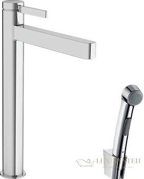 смеситель для раковины hansgrohe finoris 76220000 260 с гигиеническим душем