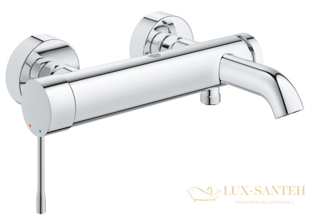 смеситель для ванны grohe essence new 25250000, хром