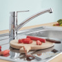 смеситель grohe baueco 31680000 для мойки, хром