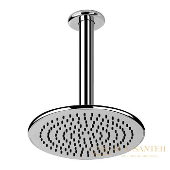 верхний душ gessi goccia 33762.031 с кронштейном, хром