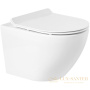 комплект унитаза с инсталляцией belbagno sfera-r bb046chr/bb2111sc/bb002-80/bb014-sr-bianco с сиденьем микролифт и клавишей смыва, белый