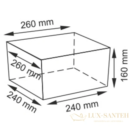 плетеная корзина wasserkraft dinkel wb-580-s для белья, светло-коричневый