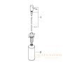 дозатор grohe cosmopolitan 40535dc0, сталь