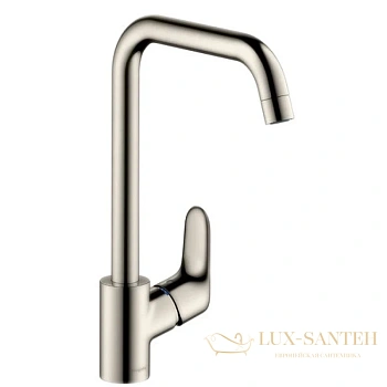 смеситель для кухни hansgrohe focus e2 сталь 31820800