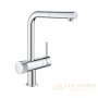 смеситель grohe blue pure minta 31721000 для мойки, хром