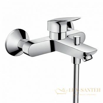 смеситель для ванны hansgrohe logis 71401000, хром