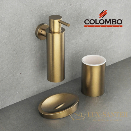 стакан colombo design plus w4941.om настольный, золото шлифованное