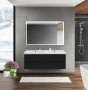 раковина belbagno bb-0325-120-2-lvb 120 см, белый