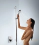 душевой набор hansgrohe raindance select s 120 3jet 26631400 белый/хром