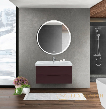 раковина belbagno bb-0323-90-lvb 90 см, белый