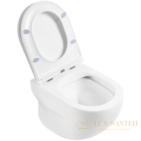 комплект унитаза с инсталляцией belbagno onda bb066chr/bb870sc/bb002-80/bb005-pr-chrome с сиденьем микролифт и клавишей смыва, белый