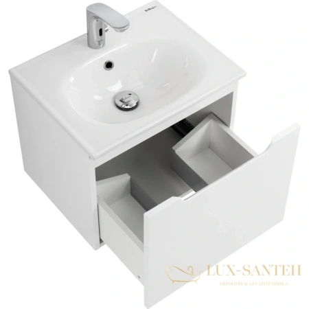 тумба belbagno etna etna-600-1c-so-bl-p 59,6 см, bianco lucido