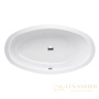 ванна bette home oval 8994-000 1800х1000 мм шумоизоляция, белый