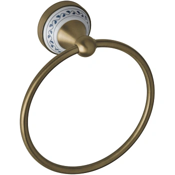 кольцо для полотенец bemeta kera 144704067, бронза