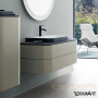 тумба под столешницу duravit happy d.2 plus hp497109292 1000x550x408 с раковиной, серый