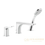 смеситель gessi rilievo 59037.031 на борт ванны, хром