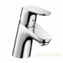 смеситель для раковины hansgrohe focus 31132000, хром