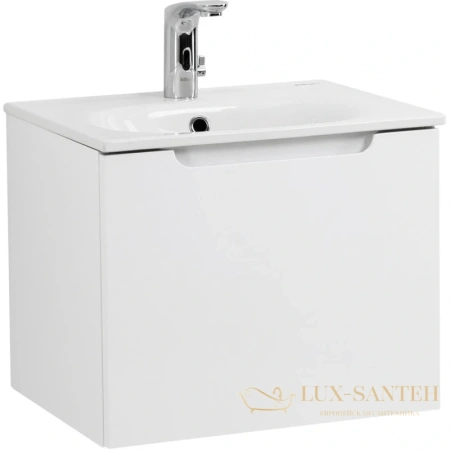 тумба belbagno etna etna-600-1c-so-bl-p 59,6 см, bianco lucido