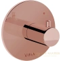 душевой комплект vitra origin a49285exp 250 мм, медь