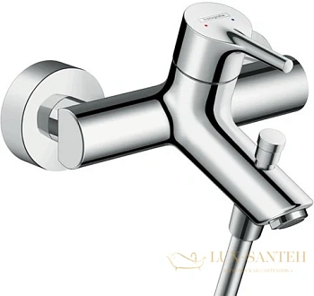 смеситель для ванны hansgrohe talis s 72400000, хром