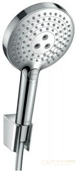 душевой набор hansgrohe raindance select s 120 3jet 26721000 с держателем и шлангом 160 см, хром