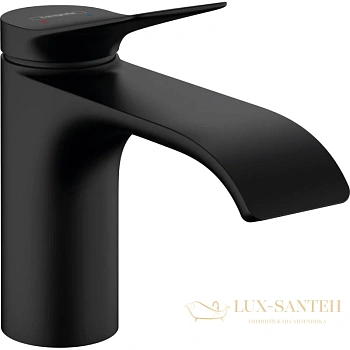 смеситель для раковины 80 hansgrohe vivenis 75012670 без донного клапана