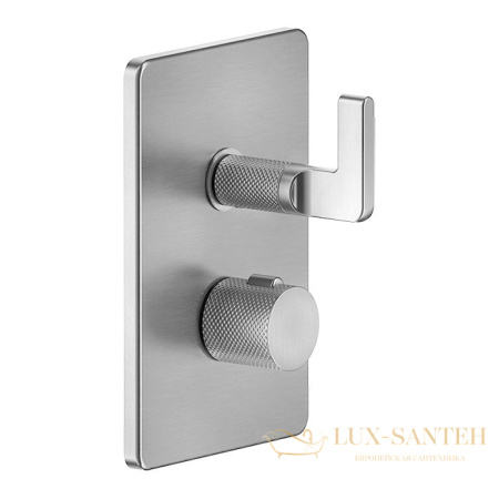 термостат gessi inciso 58134.149 для ванны, finox brushed nickel