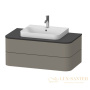 тумба под столешницу duravit happy d.2 plus hp497109292 1000x550x408 с раковиной, серый