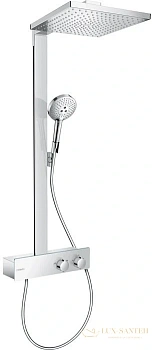 душевая система hansgrohe raindance e300 1jet showertablet 350 27361000