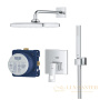 душевая система grohe eurocube 25239000, хром