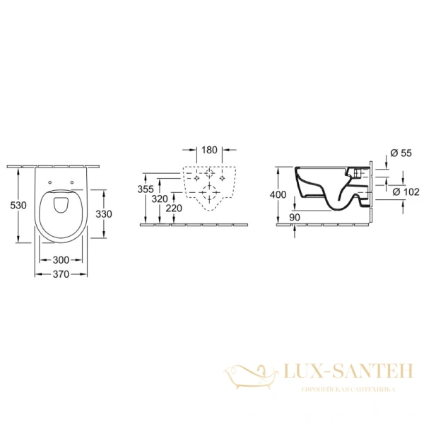 подвесной безободковый унитаз villeroy & boch avento 5656rsr1 с сиденьем микролифт, альпийский белый