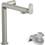 смеситель для кухни hansgrohe aqittura m91 76804800 с подключением к фильтру