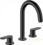 смеситель для раковины hansgrohe vernis blend 71553670, черный матовый