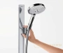 душевой набор hansgrohe raindance select s 27648400 белый/хром