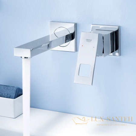 смеситель grohe eurocube 19895000 для раковины, хром