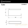 держатель туалетной бумаги whitecross cubo cu2460cr, хром