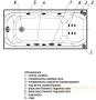 акриловая ванна aquatek альфа 170x70 alf170-0000007 с фронтальным экраном (слив слева), с гидромассажем standard (пневмоуправление)