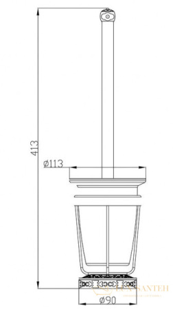 ерш zorg sl azr 26 sl, серебро