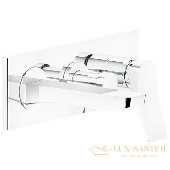 смеситель gessi rilievo 59139.279 для ванны, внешняя часть, white cn