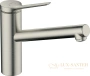 смеситель для кухни hansgrohe zesis m33 74802800 150 1jet сталь