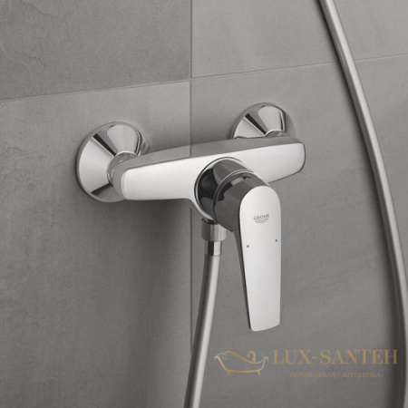 смеситель grohe bauflow 23755000 для душа, хром