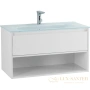 тумба belbagno kraft kraft-1000-1c-so-bo 100 см, bianco opaco