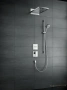 переключатель потоков hansgrohe showerselect trio/quattro 15764000 на три потребителя