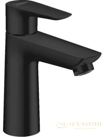 смеситель для раковины hansgrohe talis e 71710670, черный