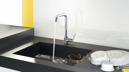 смеситель для кухни hansgrohe focus e2 сталь 31820800