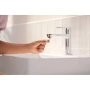 смеситель для раковины hansgrohe rebris s 72520000, без донного клапана, хром глянцевый