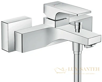 смеситель для ванны hansgrohe metropol 32540000, хром