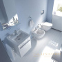 биде duravit starck 3 2230150000 подвесное, белый