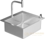 кухонная мойка с встроенным смесителем hansgrohe c71-f450-06 55x50 43201000